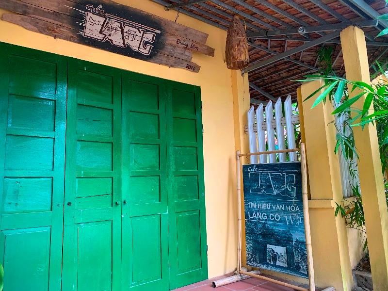 Quán cafe cũng mang một nét cổ xưa đúng như tên gọi. (Ảnh: Phương Linh)