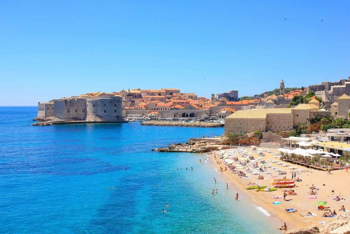 Bãi biển Banje - Dubrovnik-Croatia Bãi biển Banje - Dubrovnik-Croatia