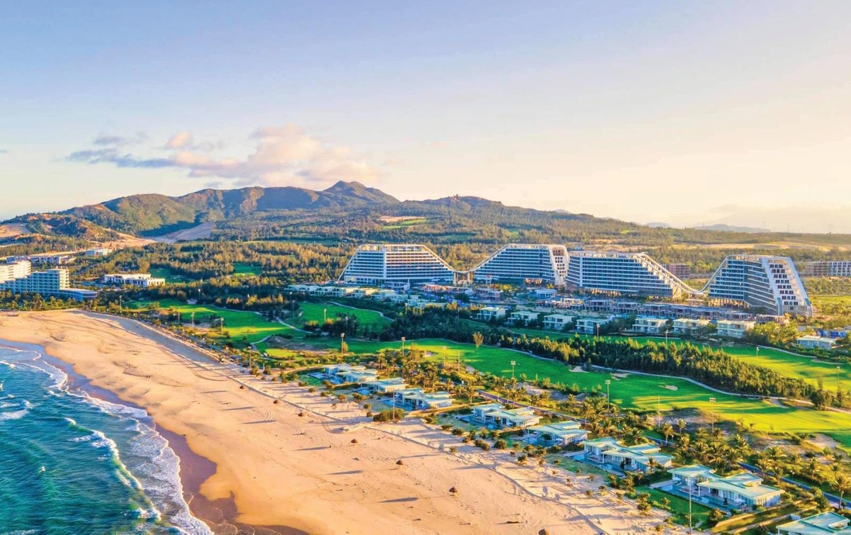 Các quần thể du lịch nghĩ dưỡng lớn đã sẵn sàng đón khách quốc tế. Ảnh: Thành Nguyễn