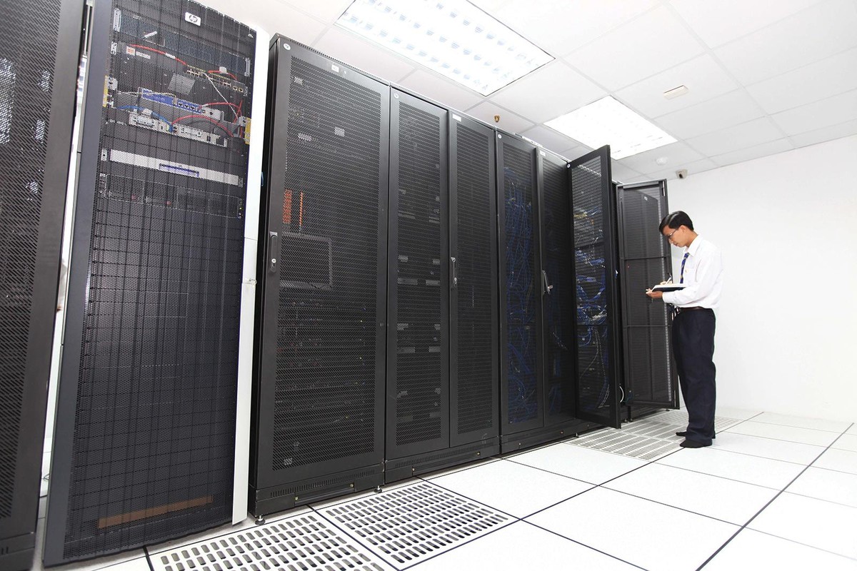 Địa điểm đặt trung tâm dữ liệu thường có diện tích lớn. Ảnh: Lê Toàn Địa điểm đặt trung tâm dữ liệu thường có diện tích lớn. Ảnh: Lê Toàn