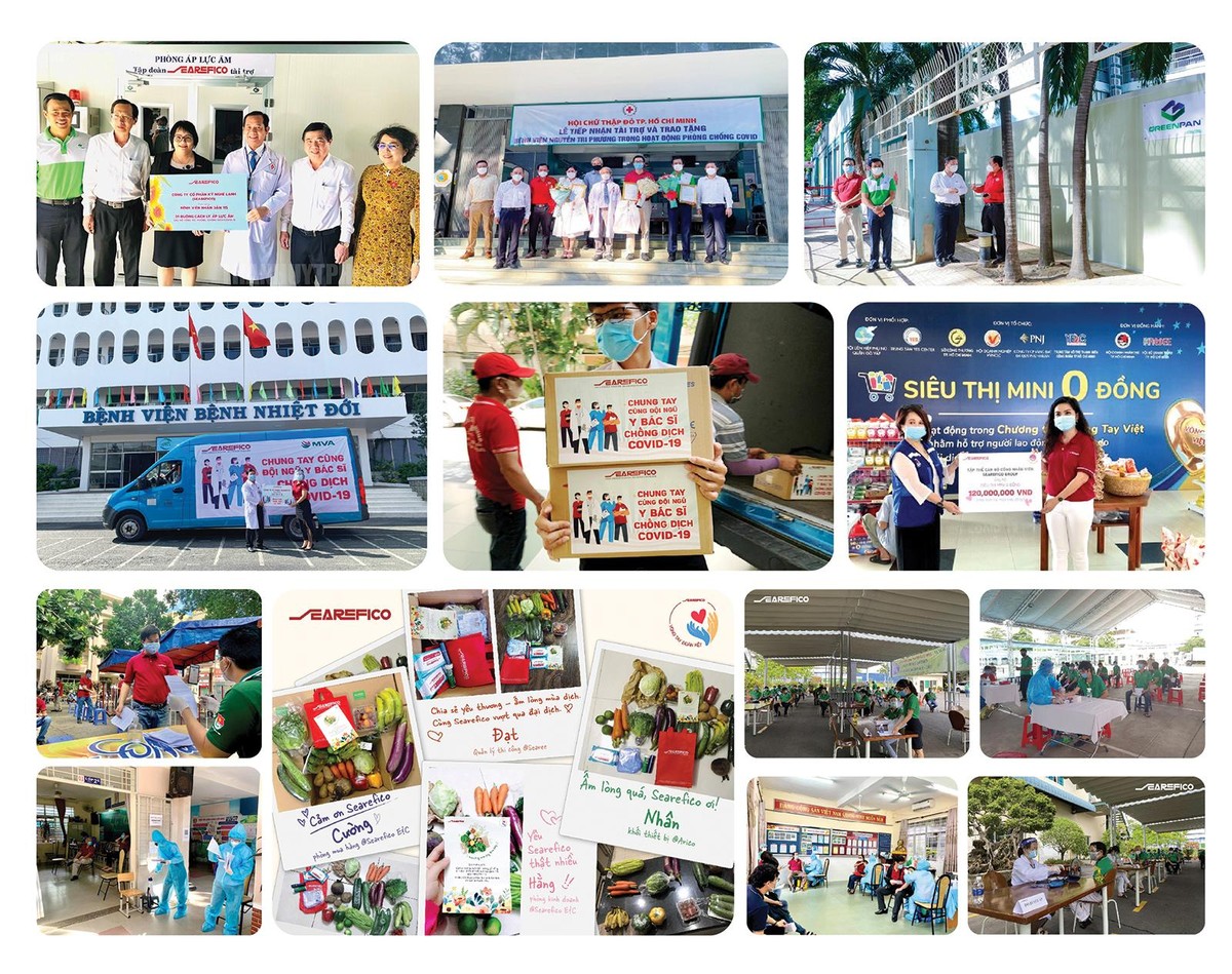 Hành động vì xã hội là một trong những chiến lược Searefico đã và đang áp dụng để hướng đến phát triển bền vững cả trong và sau đại dịch