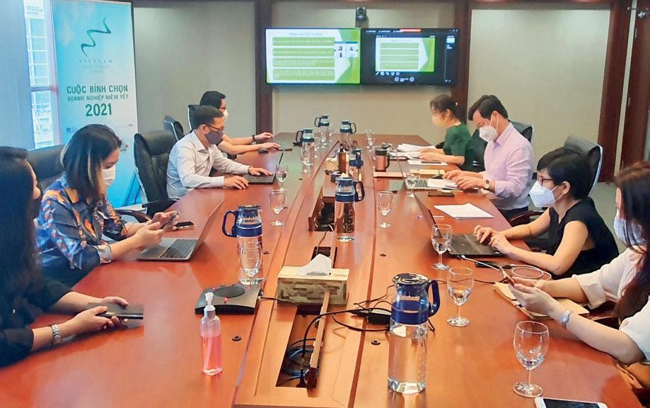 Toàn cảnh buổi chấm giải