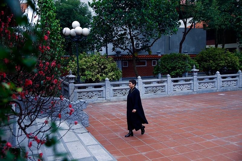 Với khuôn viên khá rộng, những nếp nhà cũ đã được sửa sang nhưng vẫn giữ nguyên nét cổ kính vốn có