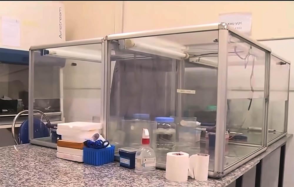 Khu nhà xưởng sản xuất kit test của Công ty Việt Á tại Bình Dương chỉ là nơi phối trộn các nguyên liệu, chứ không phải nơi sản xuất 5 loại nguyên liệu.