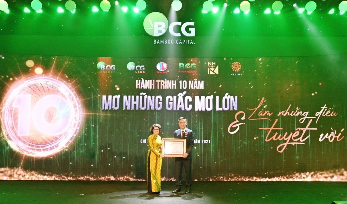Lũy kế cả năm 2021, BCG đạt hơn 2.589 tỷ đồng doanh thu và gần 973 tỷ đồng lợi nhuận sau thuế