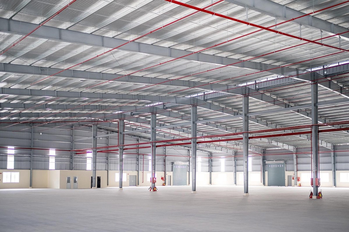 Sản phẩm nhà xưởng xây sẵn đang được khách thuê săn đón. Ảnh: Thành Nguyễn