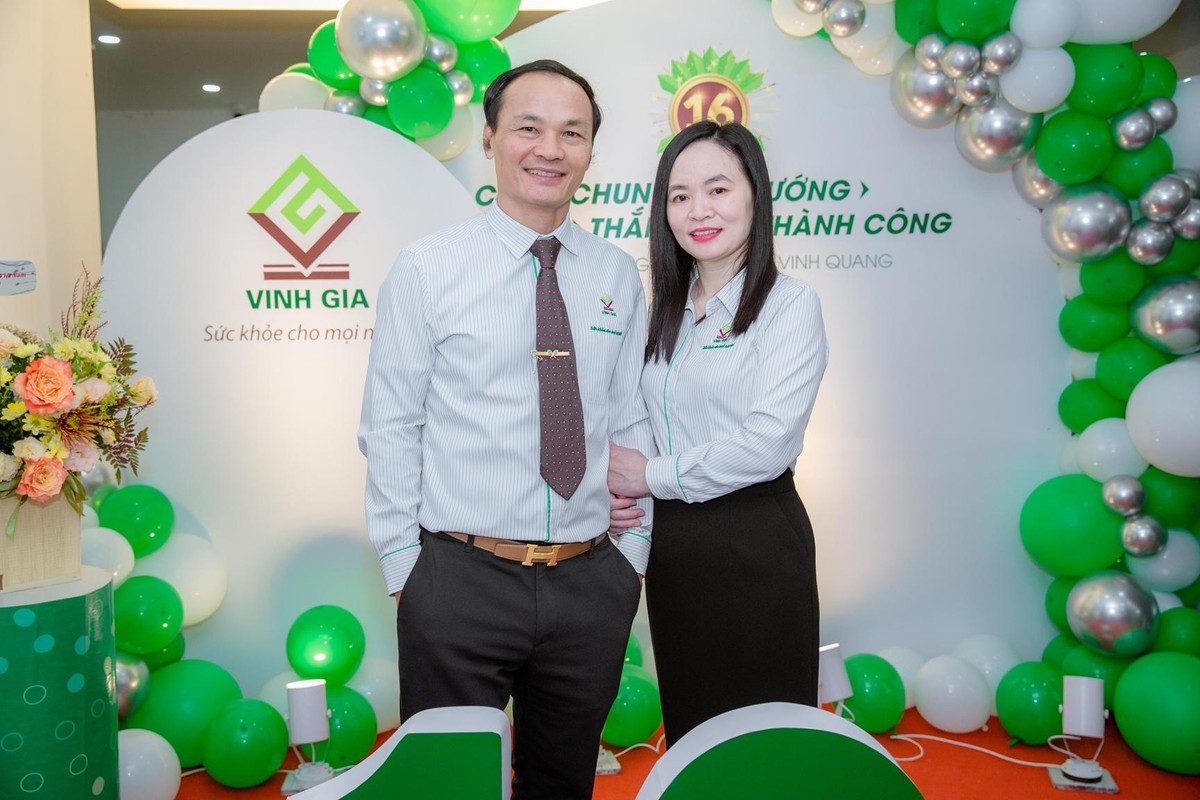 CEO Lê Phương và ông xã, đồng sáng lập Vinh Gia.