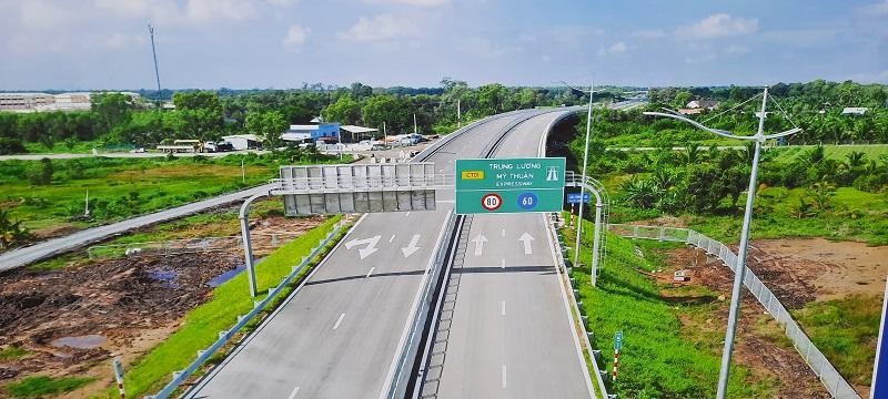Tuyến cao tốc Trung Lương - Mỹ Thuận. Tuyến cao tốc Trung Lương - Mỹ Thuận.