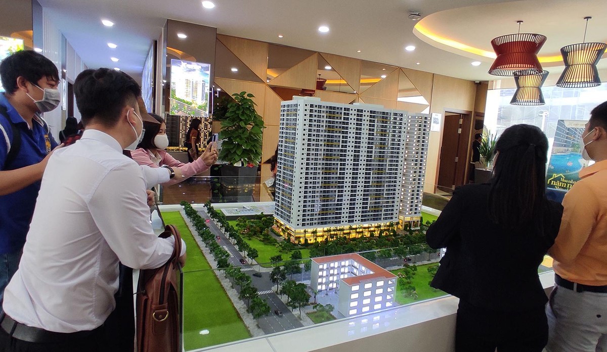 Nhiều dự án nhà ở tại Bình Dương bắt đầu chào bán. Ảnh: Việt Dũng Nhiều dự án nhà ở tại Bình Dương bắt đầu chào bán. Ảnh: Việt Dũng