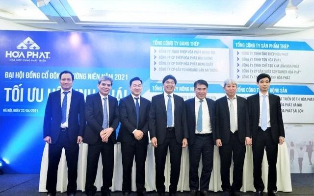 Hội đồng quản trị của Hòa Phát gồm 7 thành viên Hội đồng quản trị của Hòa Phát gồm 7 thành viên