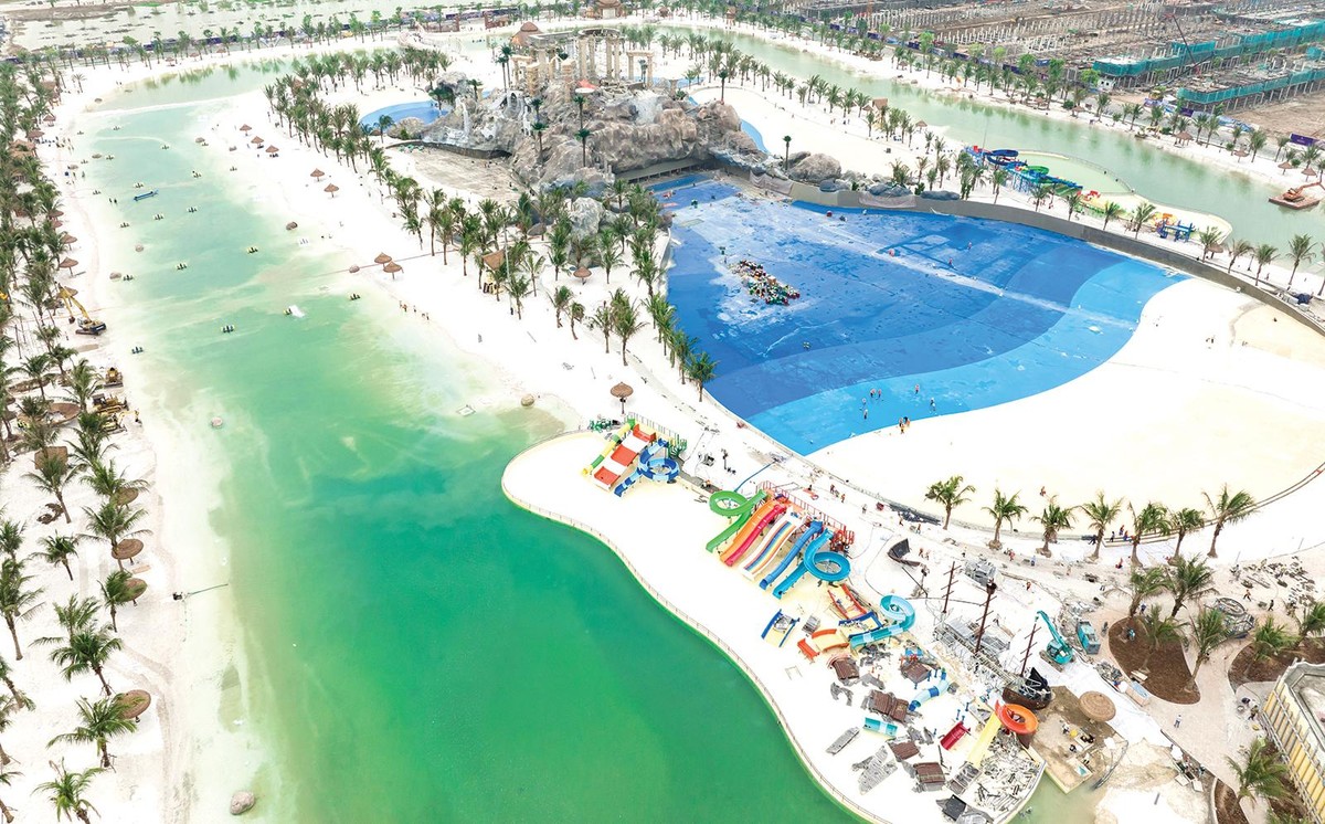 Đại công trường Vinhomes Ocean Park - The Empire đang rầm rộ thi công Đại công trường Vinhomes Ocean Park - The Empire đang rầm rộ thi công