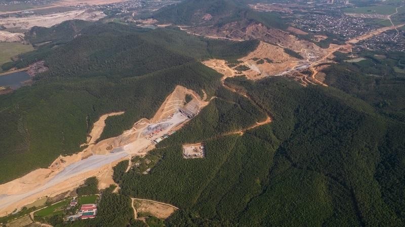 Thi công cao tốc Bắc - Nam đoạn Nghi Sơn - Diễn Châu. Thi công cao tốc Bắc - Nam đoạn Nghi Sơn - Diễn Châu.