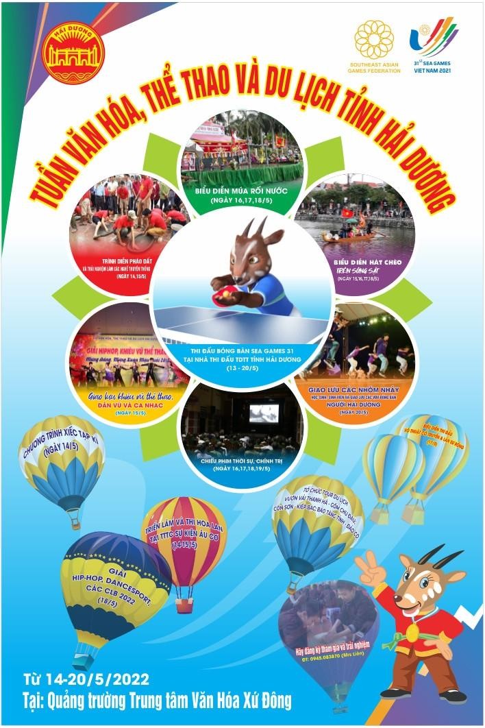 Tuần Văn hóa, thể thao, du lịch tỉnh Hải Dương Tuần Văn hóa, thể thao, du lịch tỉnh Hải Dương