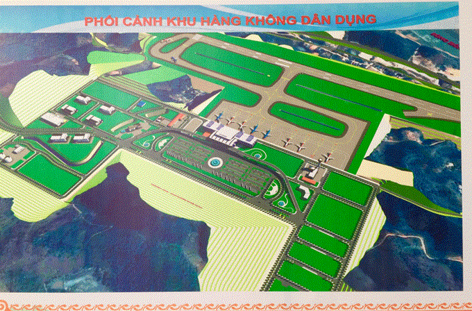 Phối cảnh nhà ga hành khách sân bay Sa Pa. Phối cảnh nhà ga hành khách sân bay Sa Pa.