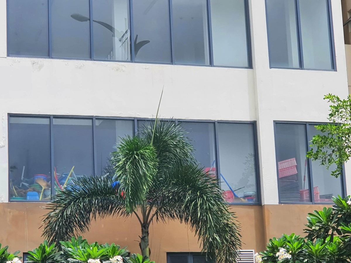 Các căn hộ thành nơi chứa vật dụng vệ sinh. Các căn hộ thành nơi chứa vật dụng vệ sinh.