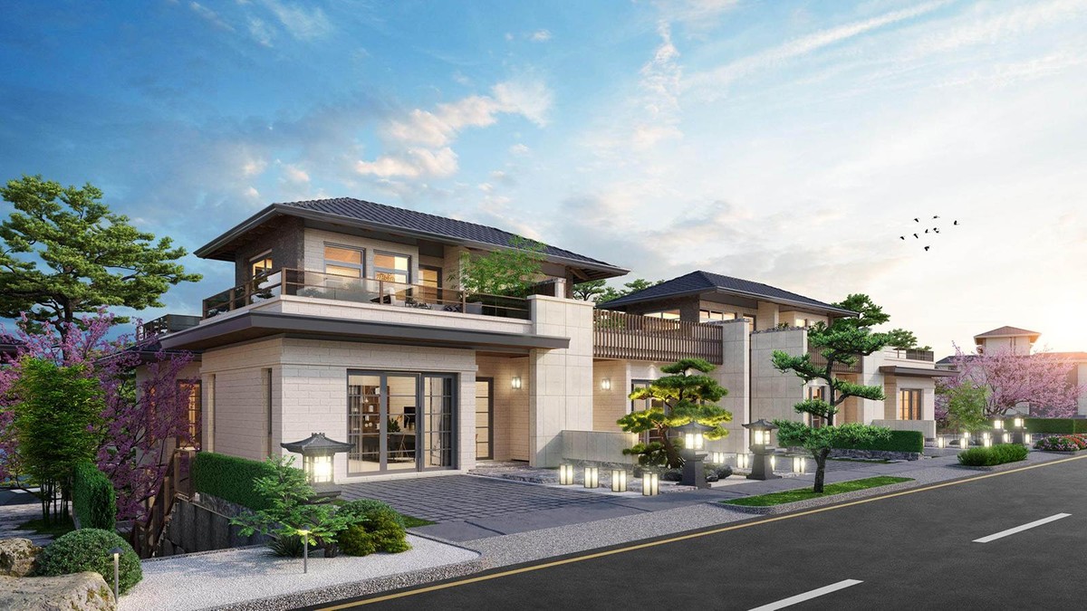 Biệt thự Kyoto - mang cảm hứng xứ Phù Tang đương đại trang nhã, thuộc phân khu The Kingdom Biệt thự Kyoto - mang cảm hứng xứ Phù Tang đương đại trang nhã, thuộc phân khu The Kingdom