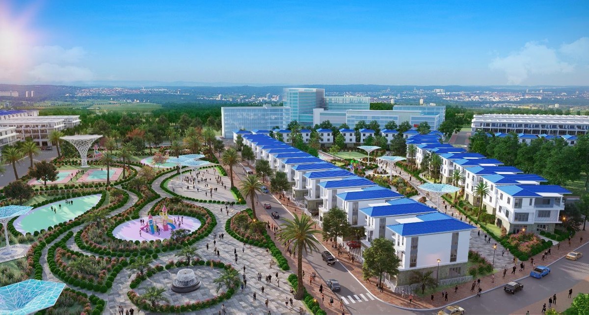 Phân khu Glorious sở hữu hệ thống cây xanh rộng khắp với nhiều công viên rộng lớn Phân khu Glorious sở hữu hệ thống cây xanh rộng khắp với nhiều công viên rộng lớn