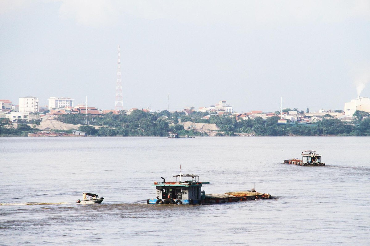 Nhiều dự án đang thiếu cát xây dựng. Ảnh: Thành Nguyễn