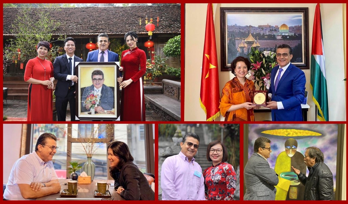 Đại sứ Saadi Salama cho biết, ông có nhiều người bạn Việt Nam hơn người Palestine