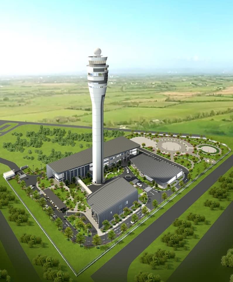 Phối cảnh Đài kiểm soát không lưu Long Thành - Ảnh VATM
