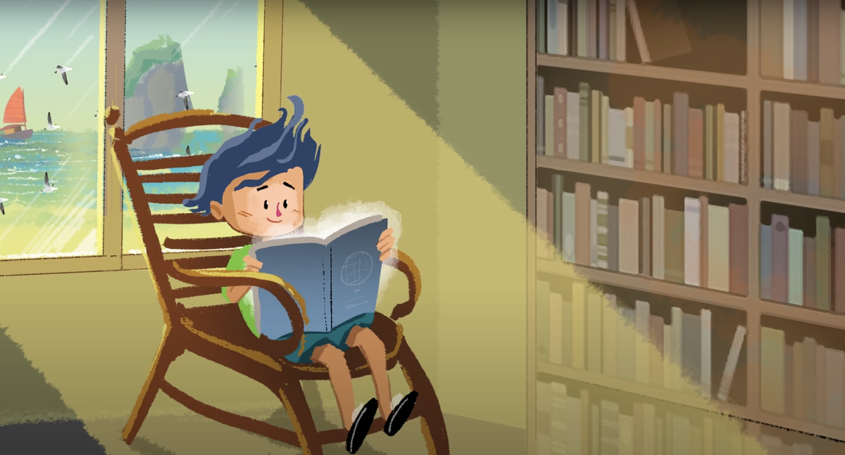 Mỗi cuốn sách như một cửa sổ giúp Phạm Tuấn Anh nhìn ra thế giới bên ngoài và bắt đầu hấp thu tinh thần thế giới. Mỗi cuốn sách như một cửa sổ giúp Phạm Tuấn Anh nhìn ra thế giới bên ngoài và bắt đầu hấp thu tinh thần thế giới.