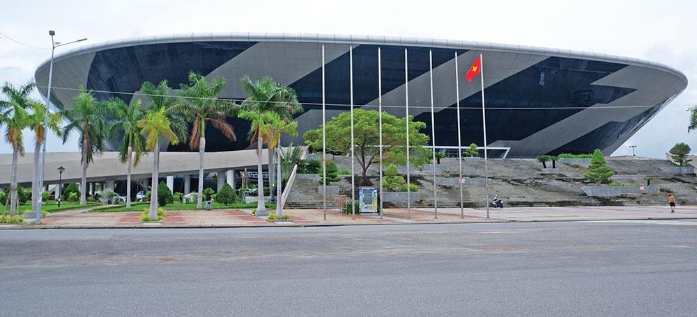 Cung Thể thao Tiên Sơn (TP. Đà Nẵng). Ảnh: Nguyễn Toàn Cung Thể thao Tiên Sơn (TP. Đà Nẵng). Ảnh: Nguyễn Toàn