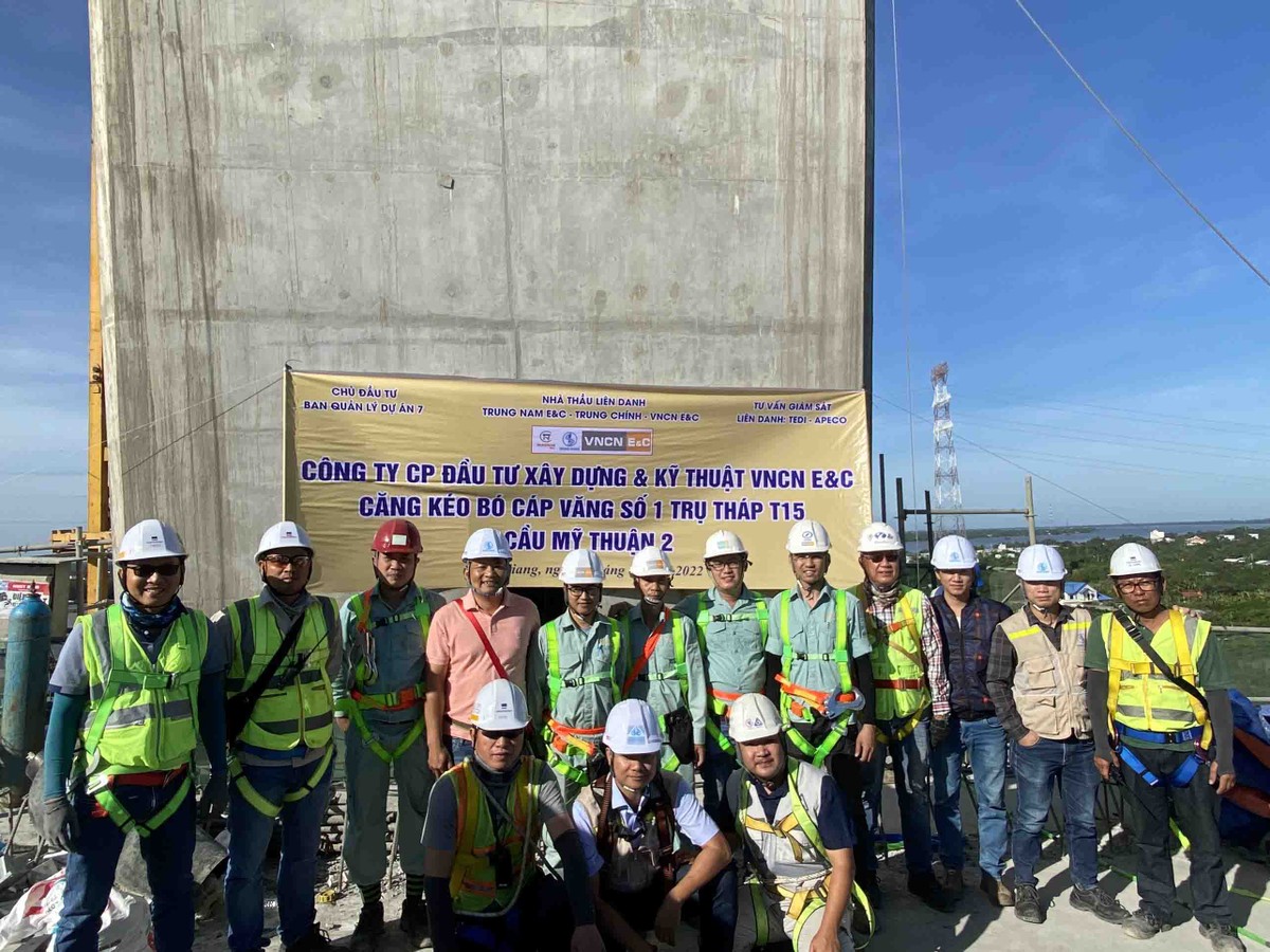 An toàn trong thi công tại các hạng mục công trình luôn được đề cao.