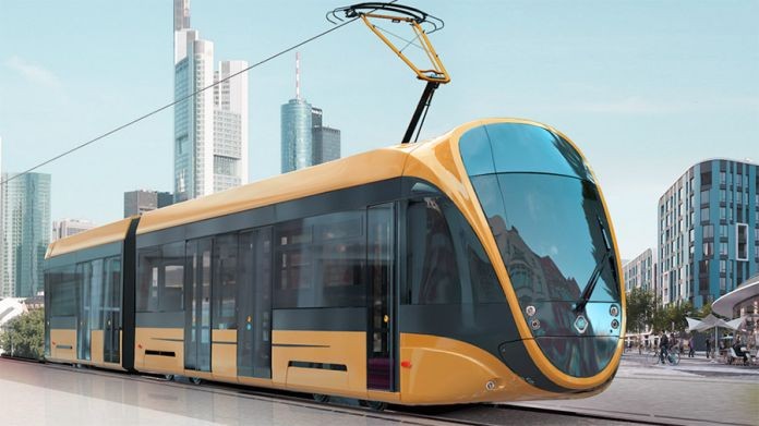 Phối cảnh tuyến đường sắt nhẹ Long Thành - Thủ Thiêm. Phối cảnh tuyến đường sắt nhẹ Long Thành - Thủ Thiêm.