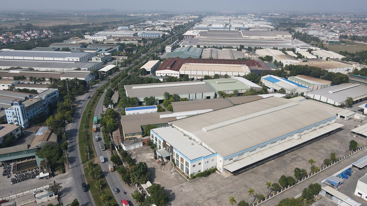 Bất động sản công nghiệp vẫn là “điểm sáng”. Ảnh: Dũng Minh Bất động sản công nghiệp vẫn là “điểm sáng”. Ảnh: Dũng Minh