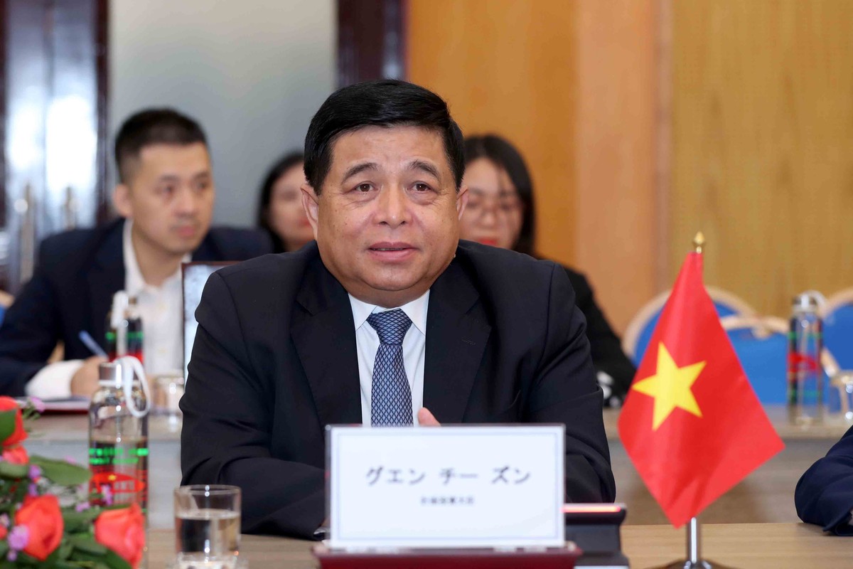 Bộ trưởng Bộ Kế hoạch và Đầu tư Nguyễn Chí Dũng (Ảnh: Đức Trung)