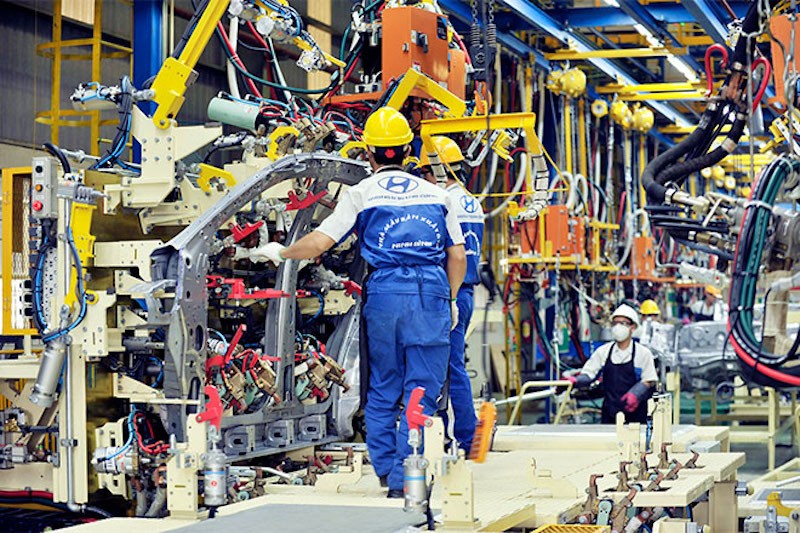 Sản xuất, lắp ráp ô tô tại Hyundai Thành Công Sản xuất, lắp ráp ô tô tại Hyundai Thành Công