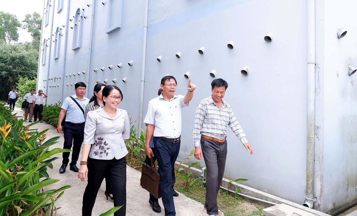 Ngành chức năng Long An kiểm tra dự án nuôi chim yến của Vina Yến. Ngành chức năng Long An kiểm tra dự án nuôi chim yến của Vina Yến.