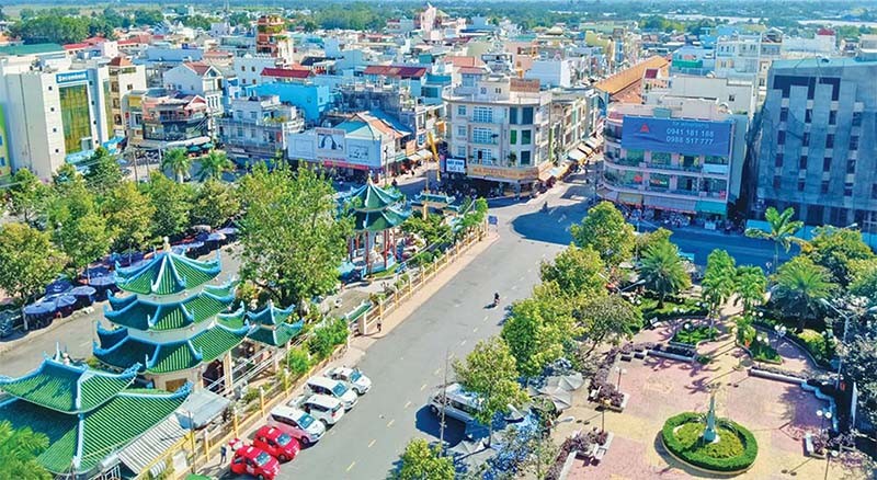 Thành phố Châu Đốc (An Giang) được công nhận hoàn thành nhiệm vụ xây dựng nông thôn mới Thành phố Châu Đốc (An Giang) được công nhận hoàn thành nhiệm vụ xây dựng nông thôn mới
