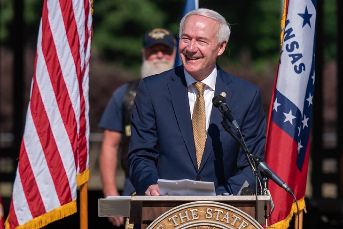 Cựu thống đốc bang Arkansas Asa Hutchinson. Ảnh: Văn phòng Thống đốc bang Arkansas Cựu thống đốc bang Arkansas Asa Hutchinson. Ảnh: Văn phòng Thống đốc bang Arkansas
