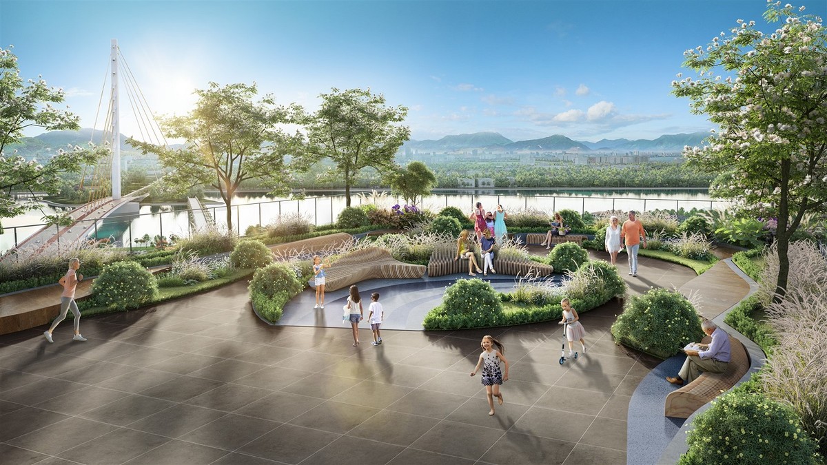 Tiện ích nội khu hiện đại của tổ hợp Sun Cosmo Residence Da Nang. (Ảnh phối cảnh minh họa) Tiện ích nội khu hiện đại của tổ hợp Sun Cosmo Residence Da Nang. (Ảnh phối cảnh minh họa)