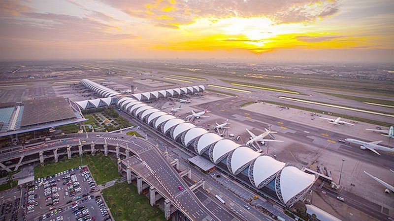 Dự án sân bay Suvarnabhumi giai đoạn 2 tại Bangkok do PLE thực hiện toàn bộ cơ điện lạnh (MEP) và hệ thống kiểm soát thông minh FaceID. Dự án sân bay Suvarnabhumi giai đoạn 2 tại Bangkok do PLE thực hiện toàn bộ cơ điện lạnh (MEP) và hệ thống kiểm soát thông minh FaceID.