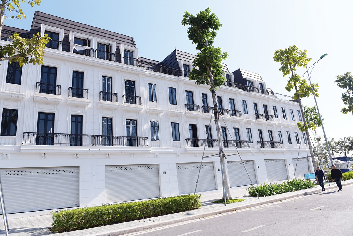 Nhà liền kề, nhà phố đang được quan tâm. Ảnh: Dũng Minh Nhà liền kề, nhà phố đang được quan tâm. Ảnh: Dũng Minh