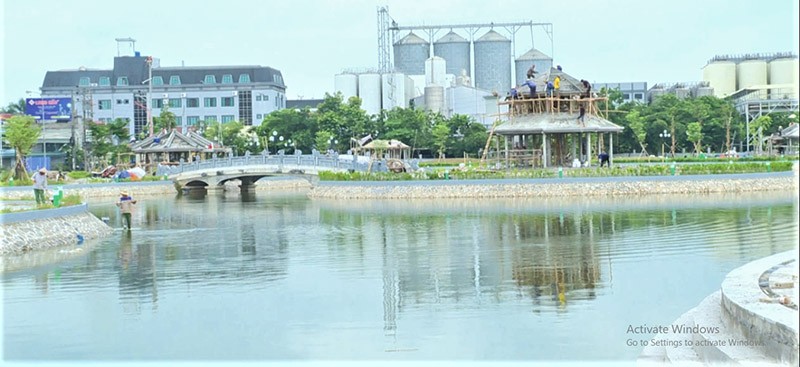 Hồ Ty Rượu đã được hoàn thành trên 95% các hạng mục, công trình