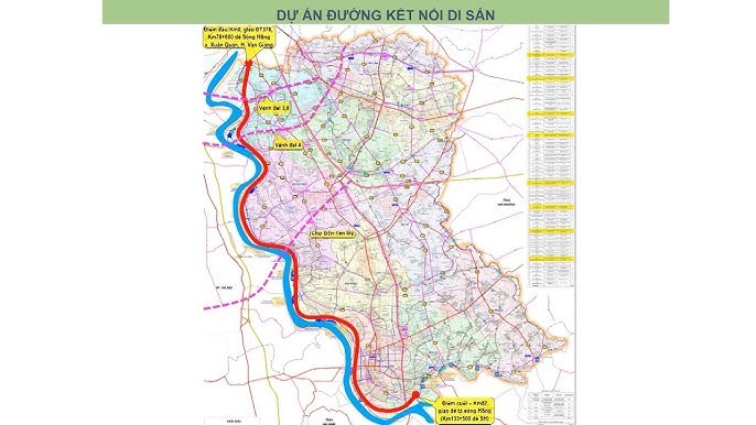 Quy hoạch dự án xây dựng tuyến đường kết nối di sản văn hóa du lịch và phát triển kinh tế dọc sông Hồng.
