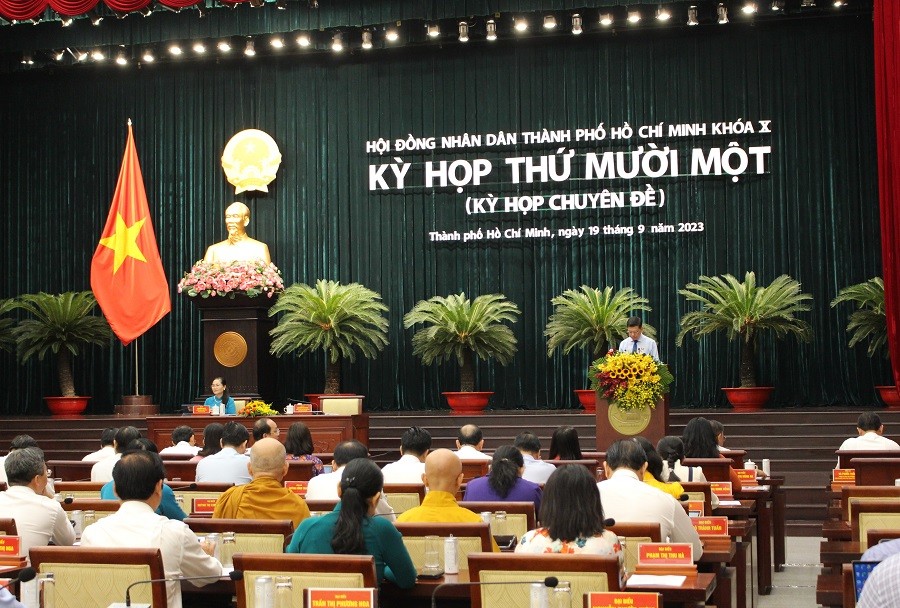 HĐND Thành phố sẽ tập trung xem xét thông qua 79 dự án nhóm B, 7 dự án nhóm A, với tổng vốn đầu tư hơn 55.000 tỷ đồng. Ảnh: Thành Nhân