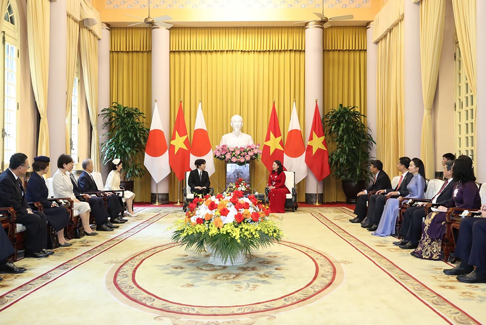 Năm 2023, Nhật Bản và Việt Nam đánh dấu mốc kỷ niệm 50 thiết lập quan hệ ngoại giao với chủ đề “Việt - Nhật đồng hành, Hướng tới tương lai - Vươn tầm thế giới”. Năm 2023, Nhật Bản và Việt Nam đánh dấu mốc kỷ niệm 50 thiết lập quan hệ ngoại giao với chủ đề “Việt - Nhật đồng hành, Hướng tới tương lai - Vươn tầm thế giới”.