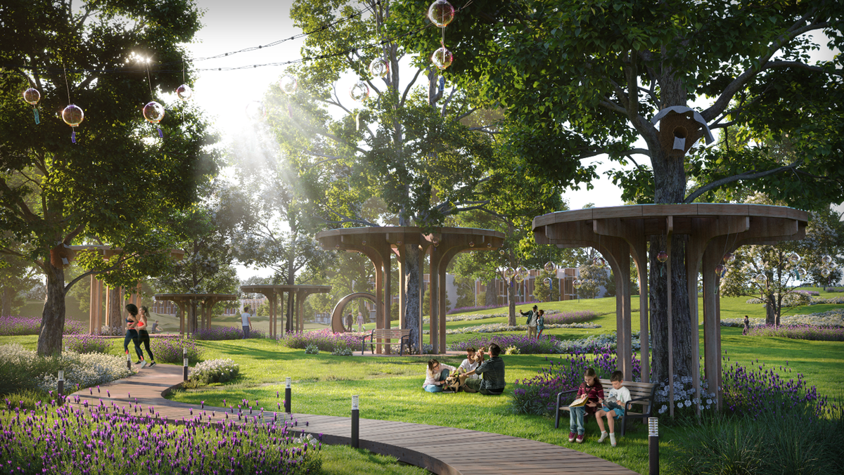 Vườn âm thanh trị liệu Vườn âm thanh trị liệu