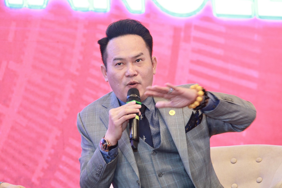 Ông Đặng Hồng Anh, Chủ tịch Hội Doanh nhân trẻ Việt Nam. Ảnh: Chí Cường.