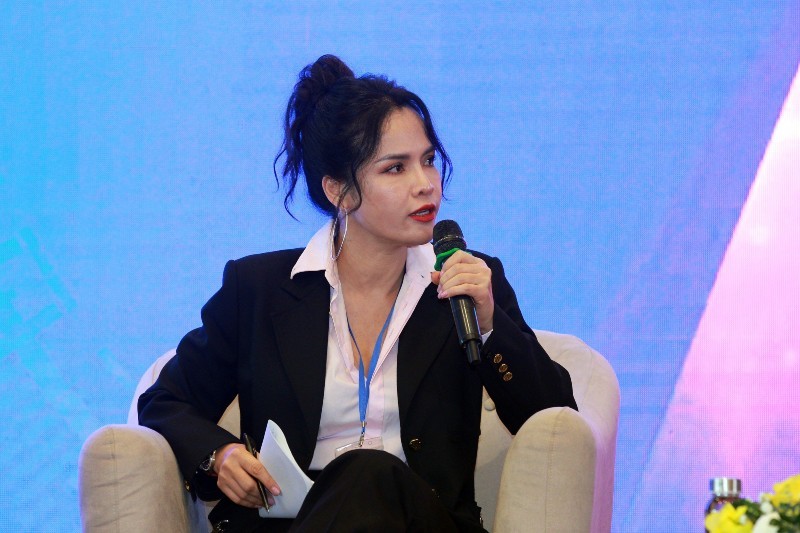 Bà Phạm Thị Bích Huệ, Phó Chủ tịch Hội Doanh nhân trẻ Việt Nam. Ảnh: Chí Cường. Bà Phạm Thị Bích Huệ, Phó Chủ tịch Hội Doanh nhân trẻ Việt Nam. Ảnh: Chí Cường.