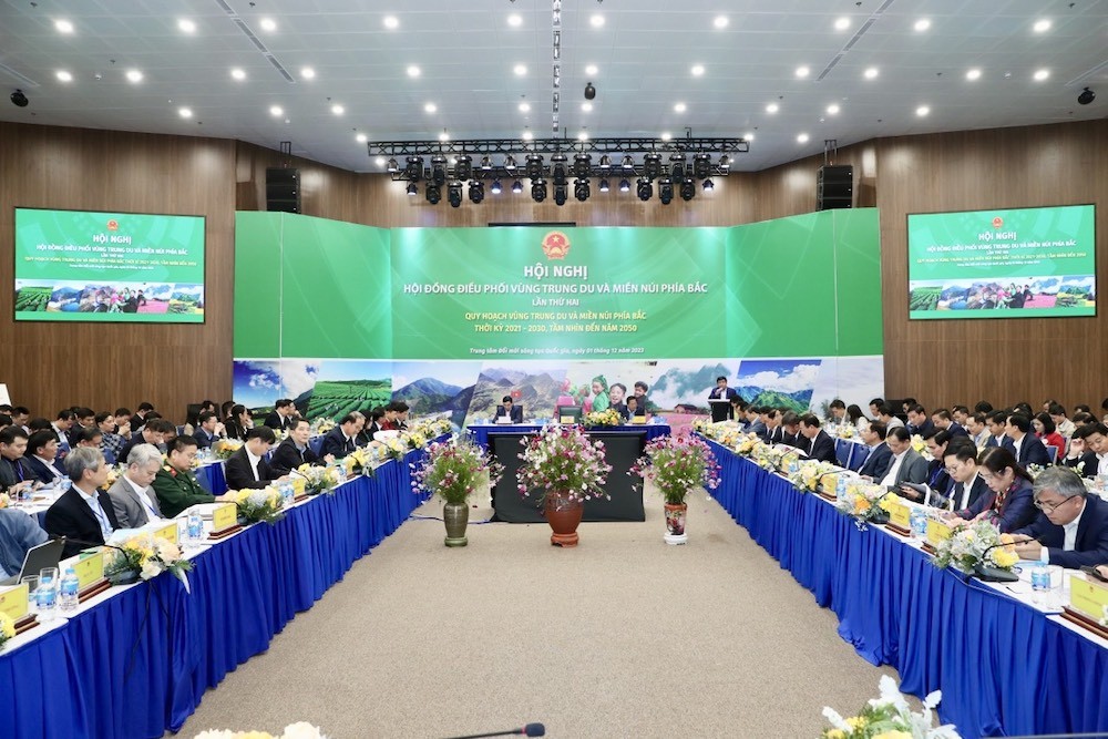 Hội nghị Hội đồng điều phối vùng Trung du và miền núi phía Bắc lần thứ hai (Ảnh: Đức Trung) Hội nghị Hội đồng điều phối vùng Trung du và miền núi phía Bắc lần thứ hai (Ảnh: Đức Trung)