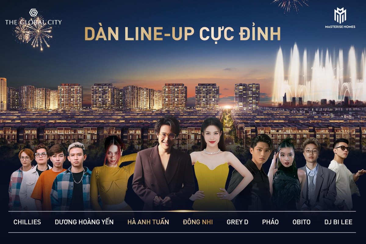 Các fans có hẹn với dàn line-up đỉnh chóp tại Luxury Countdown Party 2024
