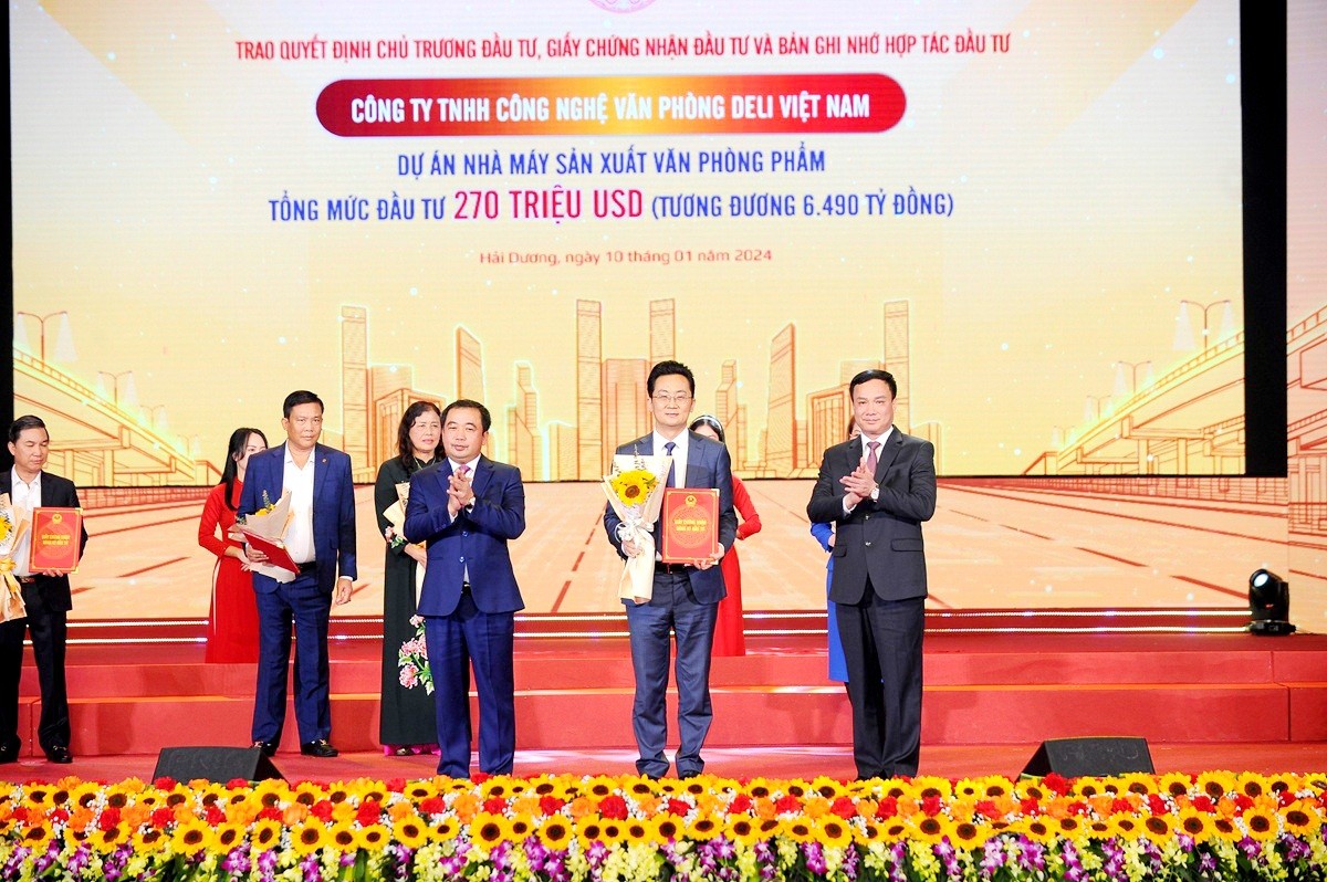 Dự án Nhà máy sản xuất văn phòng phẩm của Công ty TNHH Công nghệ Văn phòng Deli Việt Nam