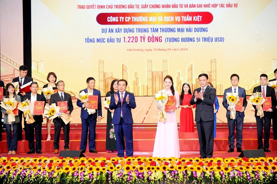 Dự án xây dựng Trung tâm Thương mại Hải Dương của Công ty CP Thương mại và Dịch vụ Tuấn Kiệt