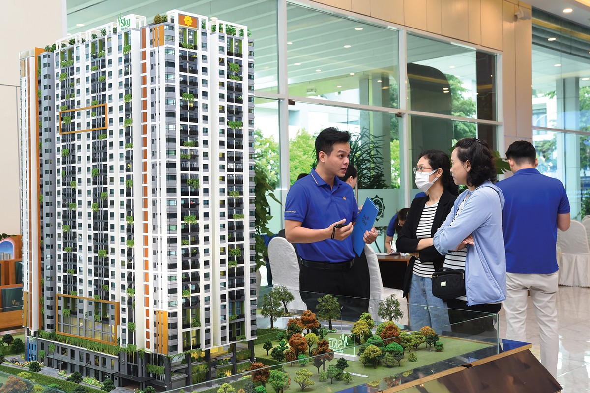 Nhiều dự án nhà ở mới được tung ra thị trường. Ảnh: Việt Dũng Nhiều dự án nhà ở mới được tung ra thị trường. Ảnh: Việt Dũng