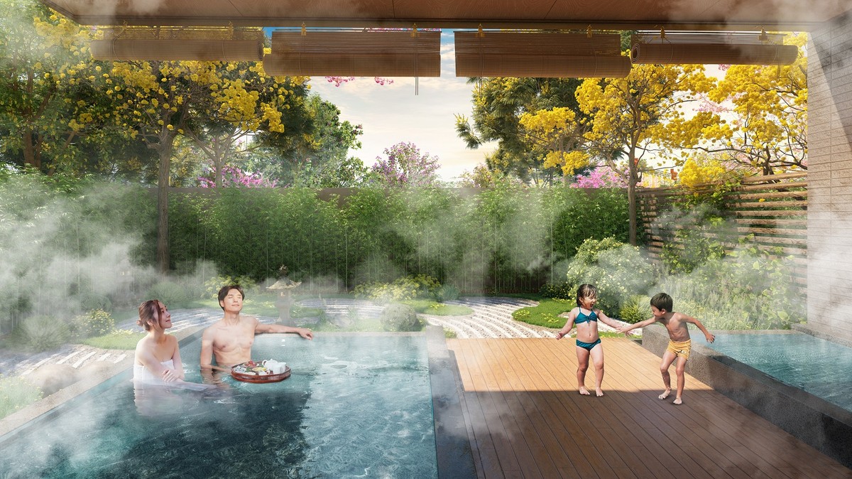 Sun Beauty Onsen sẽ đưa mô hình nghỉ dưỡng, chăm sóc sức khỏe khoáng nóng tới Thanh Hóa. Ảnh phối cảnh minh họa Sun Beauty Onsen sẽ đưa mô hình nghỉ dưỡng, chăm sóc sức khỏe khoáng nóng tới Thanh Hóa. Ảnh phối cảnh minh họa